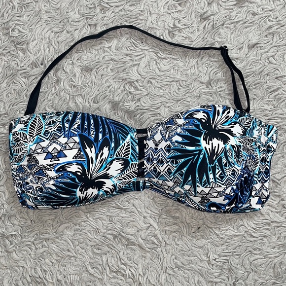 Swimsuits for All Bikini Top Swimsuit Swim Bandeau Halter 20 2X - Picture 2 of 5